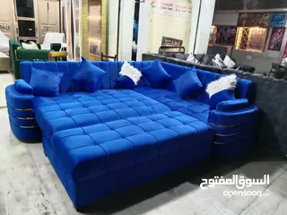  8 ركنه ومعاها كنبه وبتتفرد سرير Furniture oh