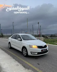  3 سكودا رابيد موديل 2015 ديزل اصل برايفت يد ثانية محرك 1600 جير عادي