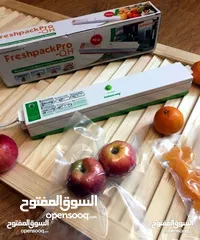  16 جهاز شفط الهواء و لحام الاكياس حراري يشفط و يفرغ الهواء ويلحم حراري للأكياس و تفريغ الهواء منها