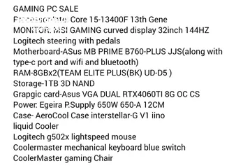  10 Brand new gaming PC for sale