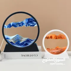  6 ساعة رملية مائية ثلاثية الأبعاد (3D) مصنوعة يدويًا بدقة وإتقان، لتمنحك مناظر طبيعية