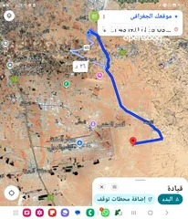  6 للبيع ارض 3400 م في القويره مخدومه بجانب المطار مسافه 500 م حوض الغربي قوشان مستقل