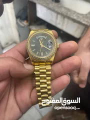  1 ساعة رولكس اصلية نخب افحص وين بدك عليها وللي بدفع سعر فيها هي الو