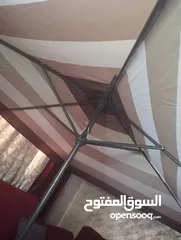  9 مظله  حجم كبير عرض 2 متر طول 3 متر ارتفاع 260