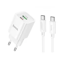  2 Hoco pd 30w mini charger  شاحن هوكو الاصلي بجودة عالية/////   متوفر للايفون و السامسونج بقوة 30 واط