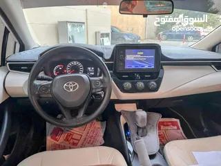  7 2023 TOYOTA COROLLA 1.6 L XLi Gcc ( خليجي بدون حوادث أول مالك )