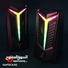  7 Fantech gs301 aux with bt سبيكر صوت من fantech  Aux معBt RGB  Usb powered