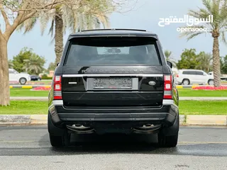  7 Range Rover Autobiography 2015 black edition Supercharge