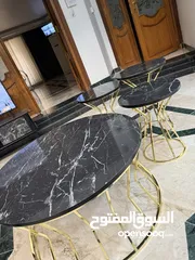  2 سيت طبلات ثلاثيه مع طبلع وسطيه