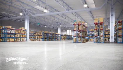  11 للايجار مخزن مساحة 1000 متر بصبحان -For Rent: Warehouse Space of 1000 Square Meters in Subhan