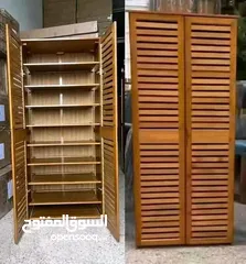  2 خزانة ملابس واحذية