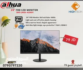  1 Dahua DHI-LM24-A200Y 23.6" FHD LED MONITOR-شاشة دهوا للكمبيوتر Monitors