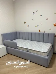  3 سرير اطفال مع حواجز موديل جديد