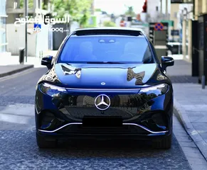  4 للبيع  مرسيدس MERCEDES EQS 580 SUV 4MATIC  موديل 2023  كهربائية بالكامل  7 مقاعد  فل كامل