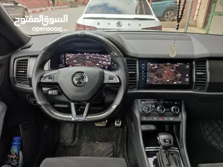  15 سكودا كودياك فل ++ سبورت لاين 6+1 ماتور 2000 ديزل  /190 حصان /عداد 82000 / فتحه سقف بانوراما /ترخيص