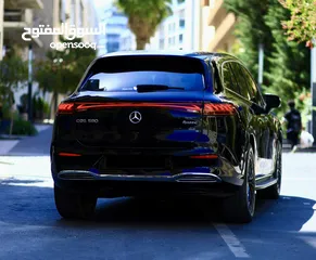  12 للبيع  مرسيدس MERCEDES EQS 580 SUV 4MATIC  موديل 2023  كهربائية بالكامل  7 مقاعد  فل كامل