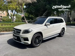  1 Mercedes GL500 AMG, GCC Spec, Full Option, Full Original Paints, Rear Entertainment