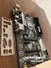  8 مجموعة قطع معالج i7 9700f + لوحة ام + رام + بور سبلاي 650 + تبريد