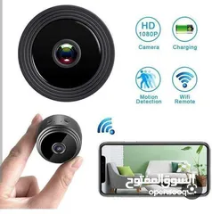  2 توفرت الآن كاميرا المراقبة الخفية (ِA9)                     WiFI mini security camera  مميزاتها: