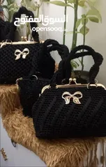  3 حقائب نسائية جميلة مصنوعة يدويا