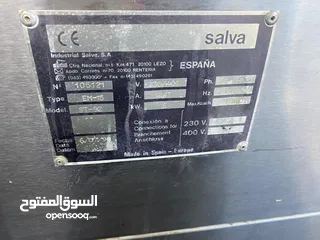  5 فرن كهربائي اسباني  من نوع salva بحالة الجديد بسعر حرق
