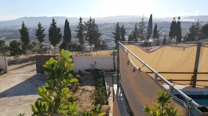  20 احجز معنا في مزرعه ماريا (جرش) احلا اطلاله بانوراميه خلابه على جبال سوف والسلط وعمان في منطقة هادئة
