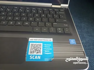  3 لابتوب HP OAVILION X360  بحالة ممتازة وارد امريكا.. ويمكن استخدامه بوصعية التاب