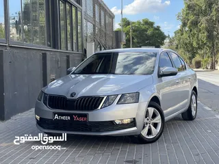  2 سكودا اوكتافيا 2020/19 بحااالة الشركة كراتين