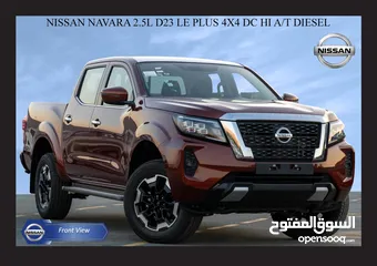  3 NISSAN NAVARA 2.5L D23 LE PLUS 4X4 D/C HI A/T DSL [EXPORT ONLY] [AS]