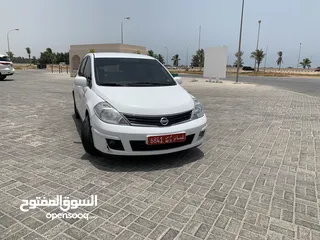  2 نيسان تيدا Nissan TIIDA 2013 (مسرفس بالكامل)