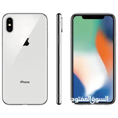  1 ايفون x نظيف جداً للبيع او للبدل بايفون حديث