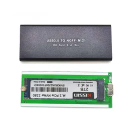  6 حافظة هارد M2  BOX USB to SSD M2 NGFF