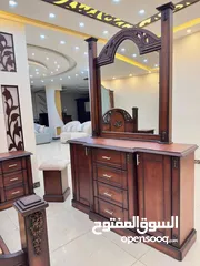  11 غرفة_نوم_ماستر_ابواب_موديل_الجمال_كوالتي بحاله الوكاله استخدام مده قصيره وخشبها زان ولاتيه وقشره بلو