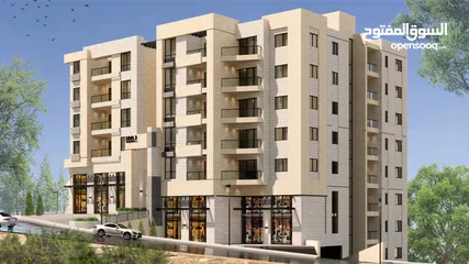  1 تملك شقة 93 متر تبعد 500 متر فقط عن مركز رام الله في منطقة عين مصباح