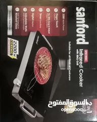  1 Sanford infrared cooker with BBQ grill