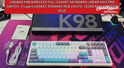  3 تشكيلة كيبوردات إحترافية جديد Attack Shark X68 HE,X75,Ajazz AK680 Max,Lingbao K98,Tunderobot K63
