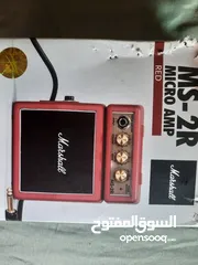  7 Marshall ms-2 micro amp  وارد بريطانيا صنع الفيتنام  سماعة قيتار الكتروني
