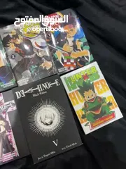  10 new anime comics books and anime figure (uraraka) for sale مجلات انمي  جديده و فجرين للبيع