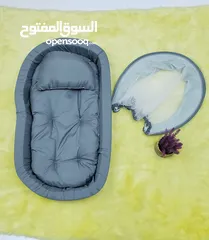  12 فراش ناموسية ابو 4 قطع سرير سفنج مع ناموسية ووساده وفراش شكل جديد  الموديل