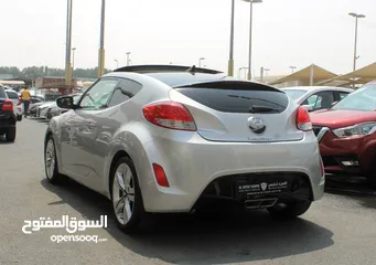  5 HYUNDAI VELOSTER 2015 GCC EXCELLENT CONDITION WITHOUT ACCIDENT