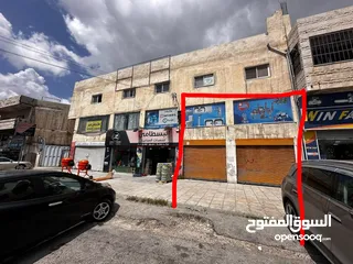  1 محلات ومعارض للايجار في شارع عبدالكريم الحديدي الحيوي في ابو علندا مقابل كازية الدهاج