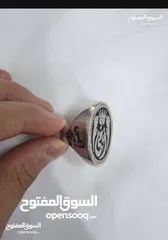  4 خاتم فضي 925