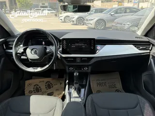 8 سكودا سكالا ترخيص 2020 محرك 1600 ديزل جير أوتوماتيك 115 حصان