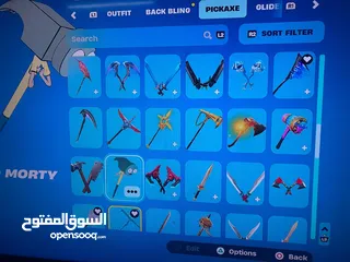  11 للبيع حساب في العاب فور وسكنات ورقصات في فورت ناييت