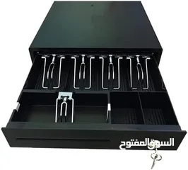  5 رفوف زجاج وخشب