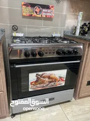  2 فرن غاز National Green بحالة ممتازة