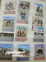  17 طوابع بريدية
