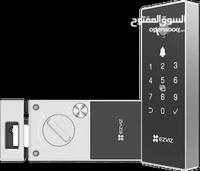  1 قفل الباب الذكي EZVIZ DL03 Pro – أمان ذكي بتحكم كامل من هاتفك