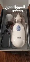  1 Braun Nasal aspirator (like new) شفاط انف كهربائي