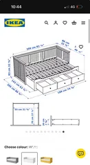  3 Day bed Frame with three drawers